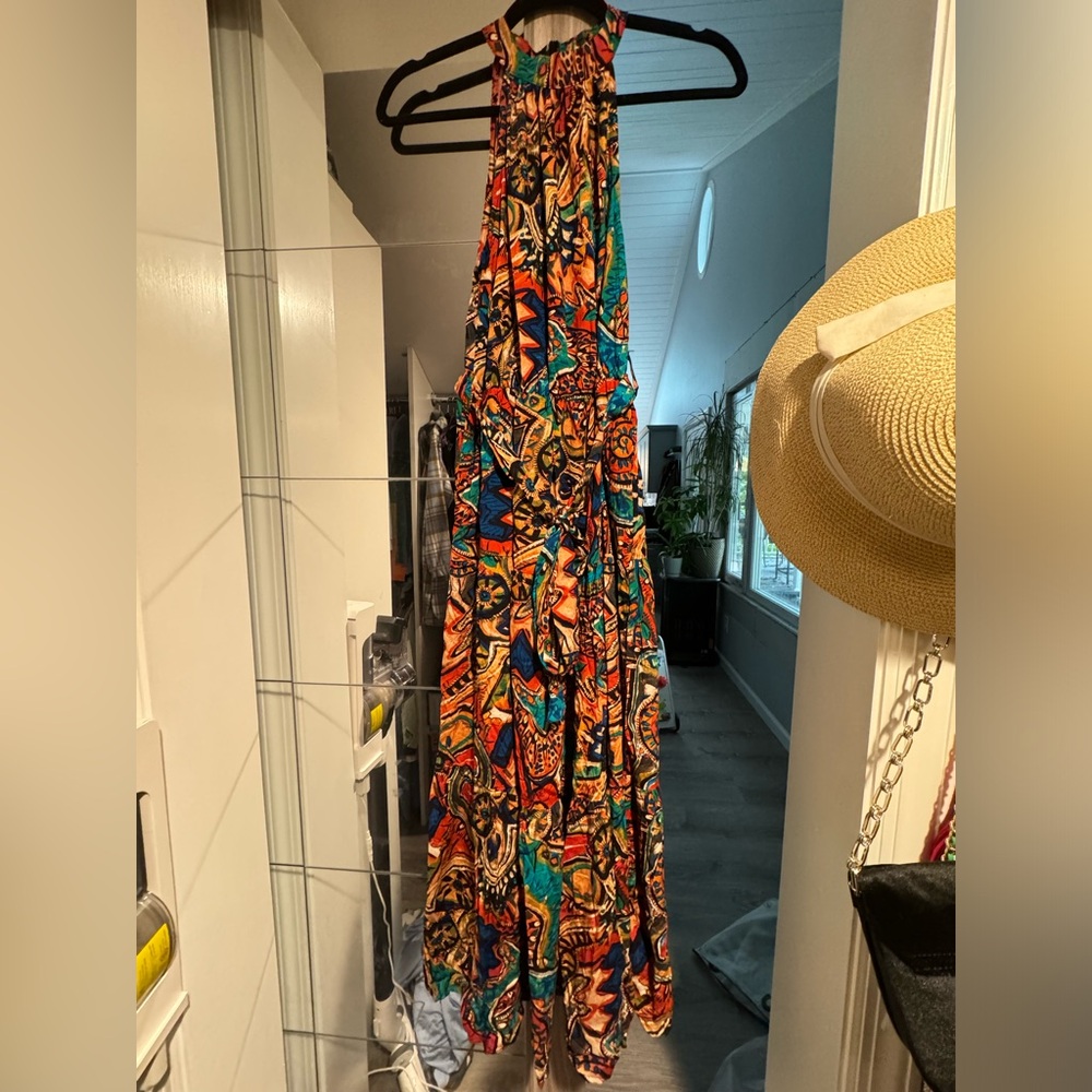 Cupshe size M multicolor dress